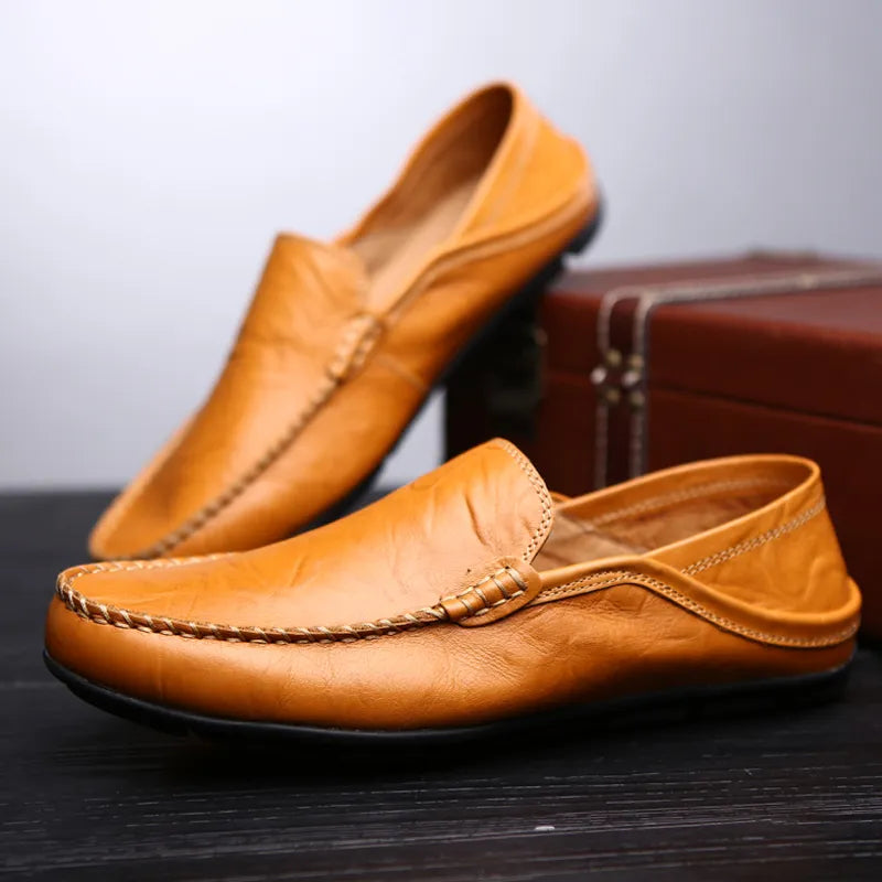 Paradiso Handgefertigte Loafer aus Leder