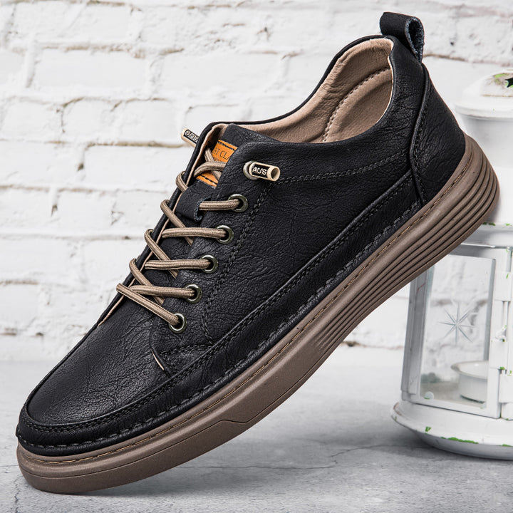 The Everly Milano Leather Sneaker