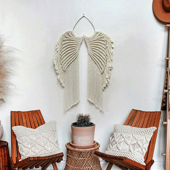 Tiki Ivory Angel Wings